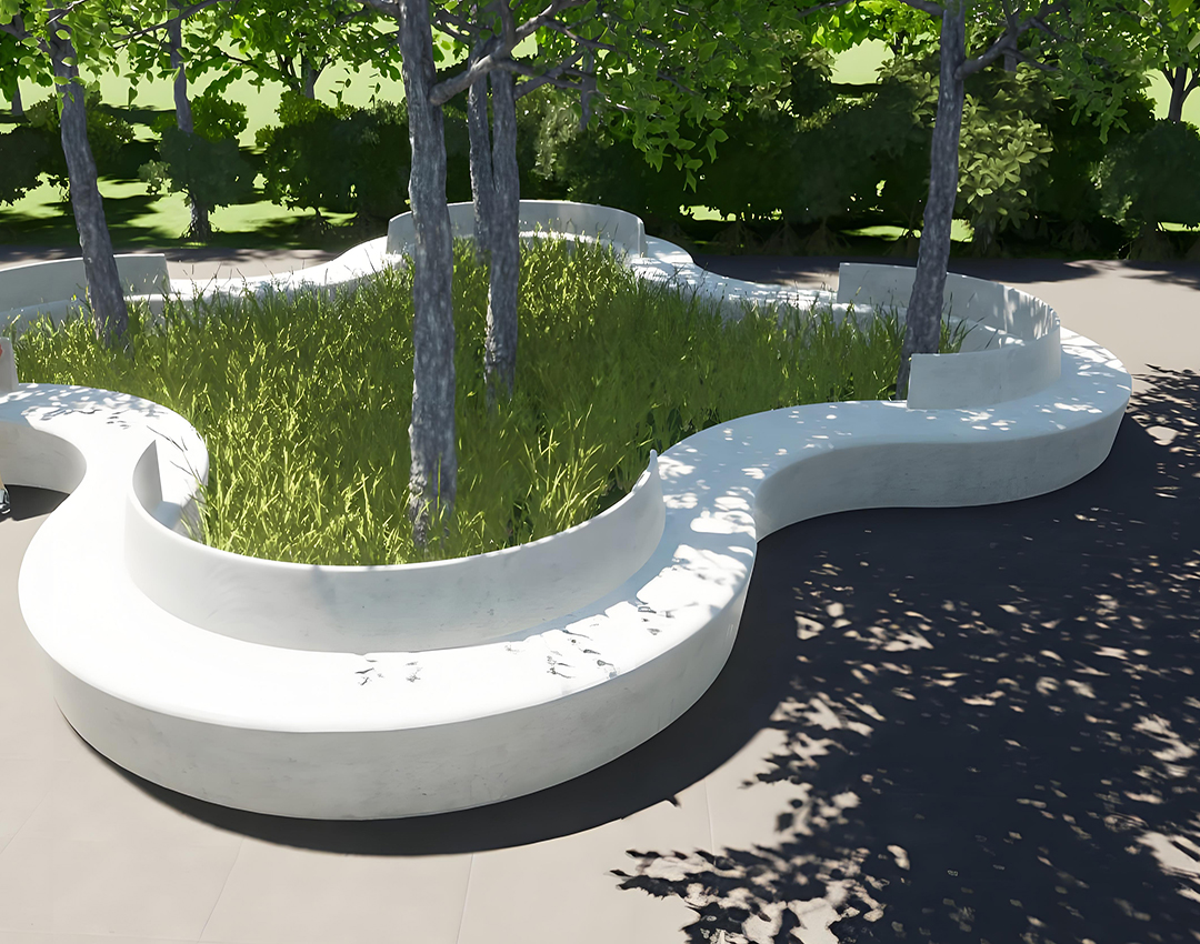 藝科石樹(shù)池